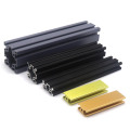 Langle industrial extruded Aluminum Profiles, Black 1000mm Length 4040 Aluminum Profile Extrusion Frame for CNC